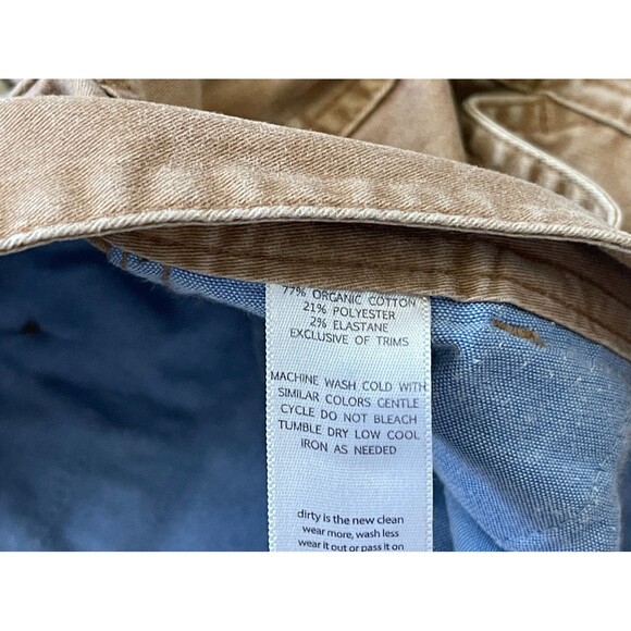 Toad & Co Mission Ridge Pant Mens 38 X 30 Organic Cotton Blend Casual Chino - Picture 6 of 10